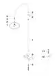 Dornbracht-TARA.-Shower Pipe-Ausladung 420mm-platin, 26632892-08 Galeriebild 3